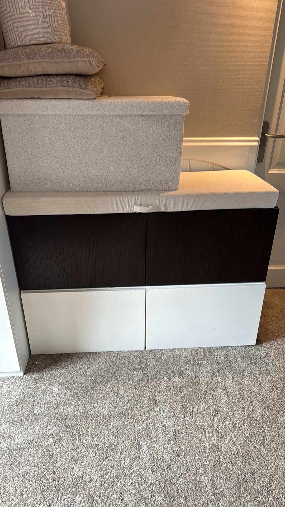 Ikea kast bruin, Ophalen, 100 tot 150 cm, Zo goed als nieuw, Minder dan 100 cm