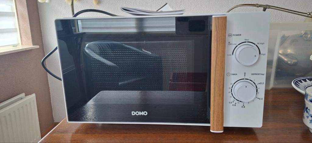Kleine Domo magnetron, Ophalen, Minder dan 45 cm, Draaiplateau, Vrijstaand