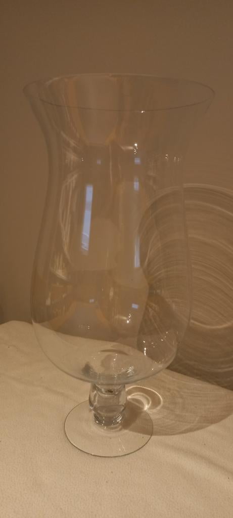 Mooie grote glazen vaas, Ophalen, Overige kleuren, Glas, 50 tot 75 cm