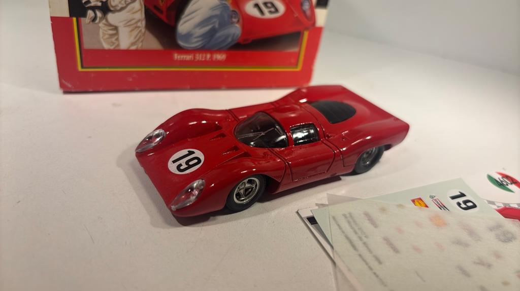 Ferrari 312 p 1969 solido 1.43, Auto, Solido, Ophalen of Verzenden, A