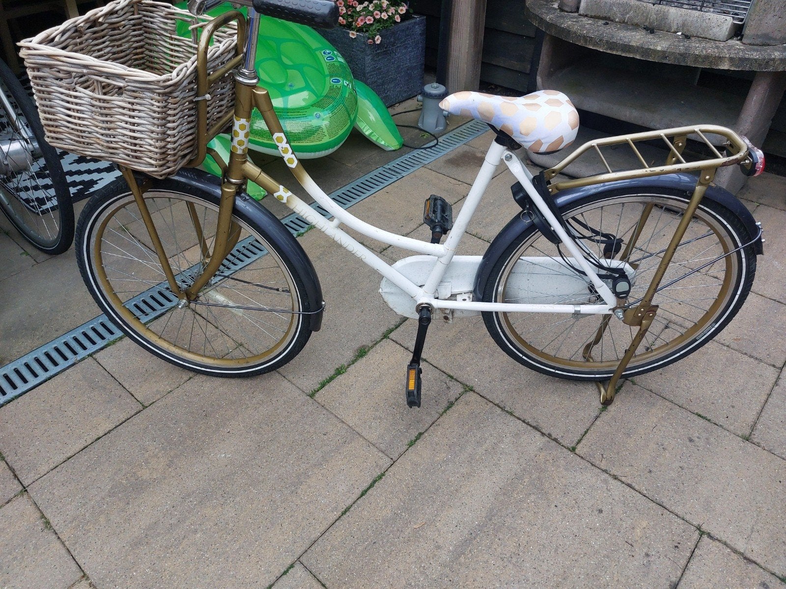 Kinderfiets meisje met mandje 24inch, Ophalen, Gebruikt, 20 inch of meer