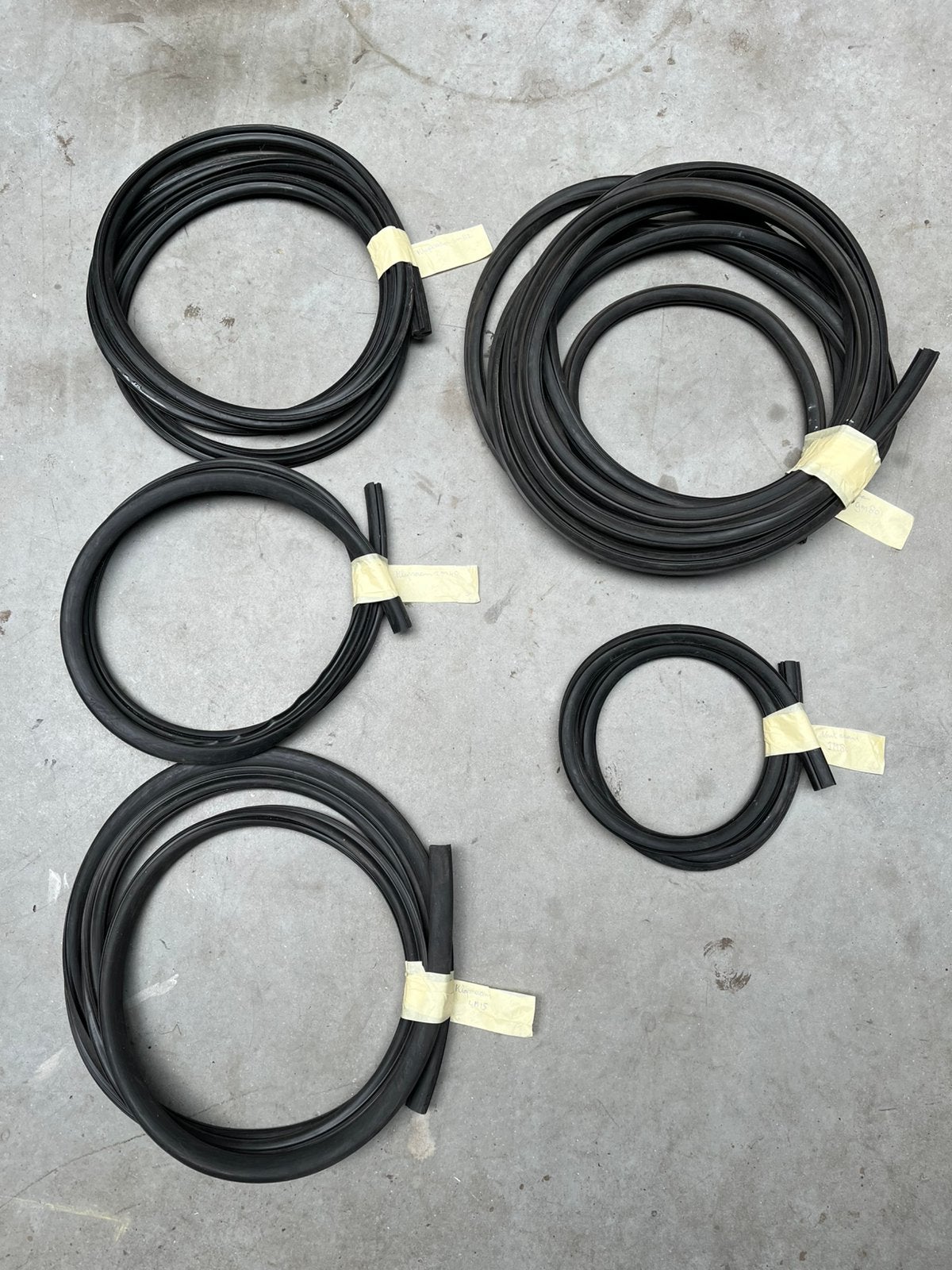 Te koop nieuwe ongebruikte raamrubbers voor constructam, Caravans en Kamperen, Caravan accessoires, Zo goed als nieuw, Ophalen of Verzenden