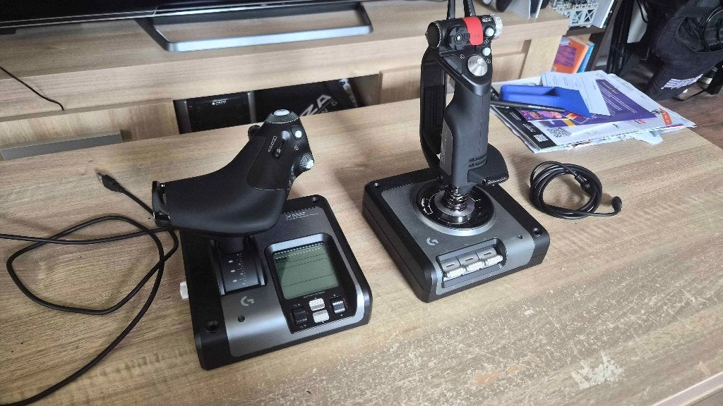Logitech X52 Pro Hotas, Ophalen of Verzenden, Gebruikt, Logitech Saitek