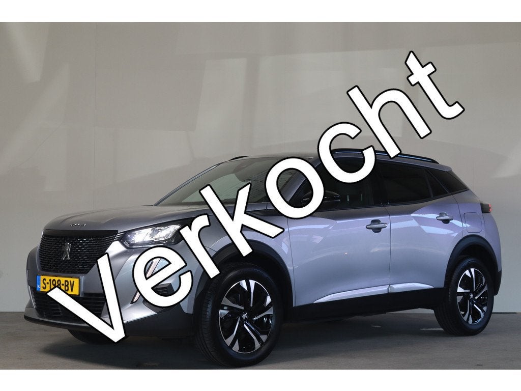 Peugeot 2008 1.2 PureTech Allure NL-Auto! Carplay I Half-Led, Auto's, Gebruikt, Euro 6, 1199 cc, Leder en Stof