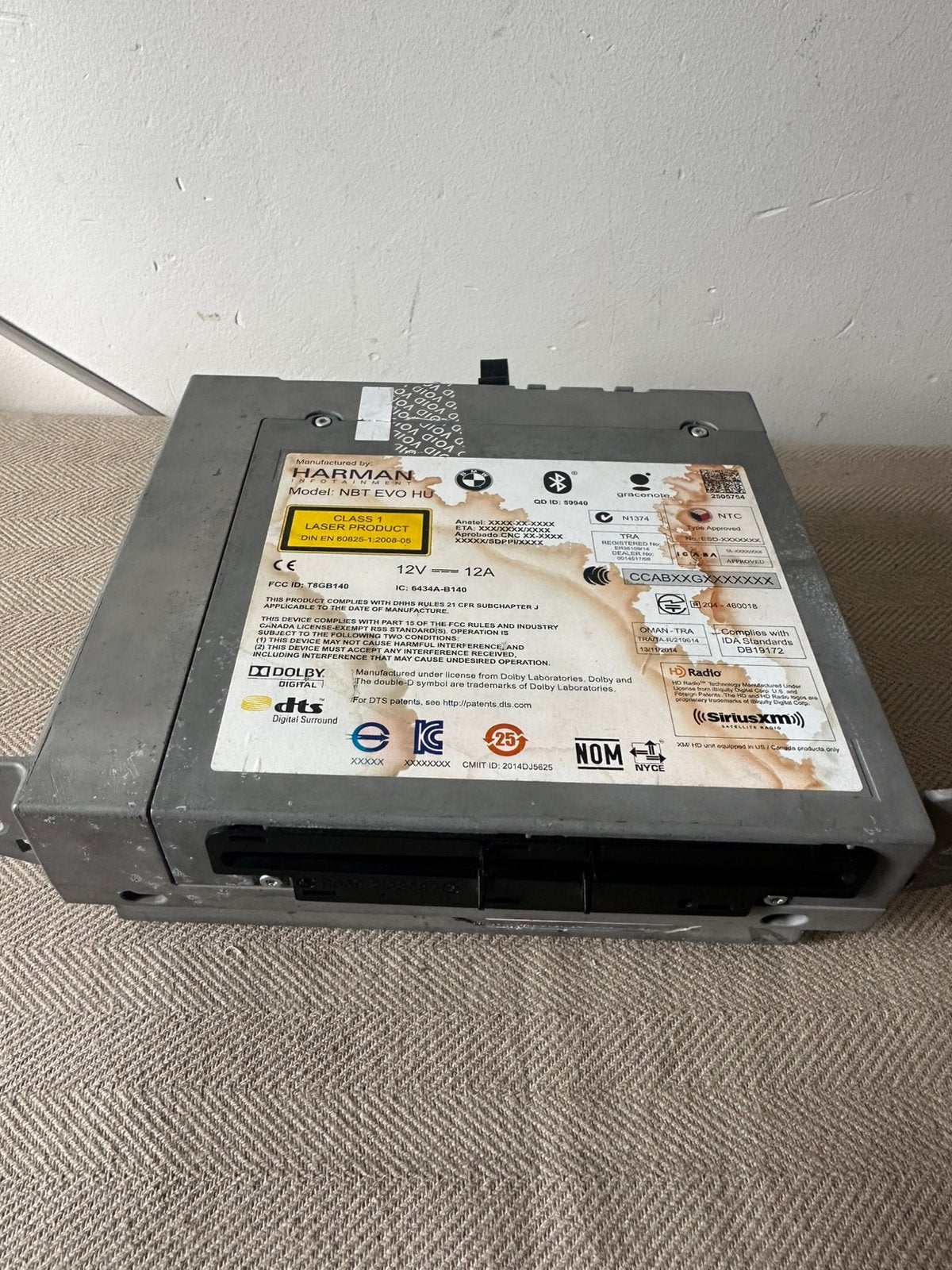 Bmw nbt evo module headunit f series headunit oem, Ophalen of Verzenden, Zo goed als nieuw