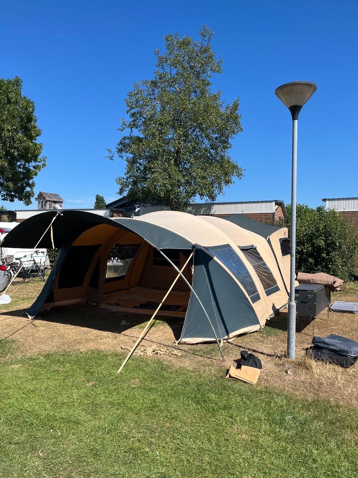 Complete Cabanon Chamonix vouwwagen 2017 met extra's, Ophalen, Gebruikt, Meer dan 6