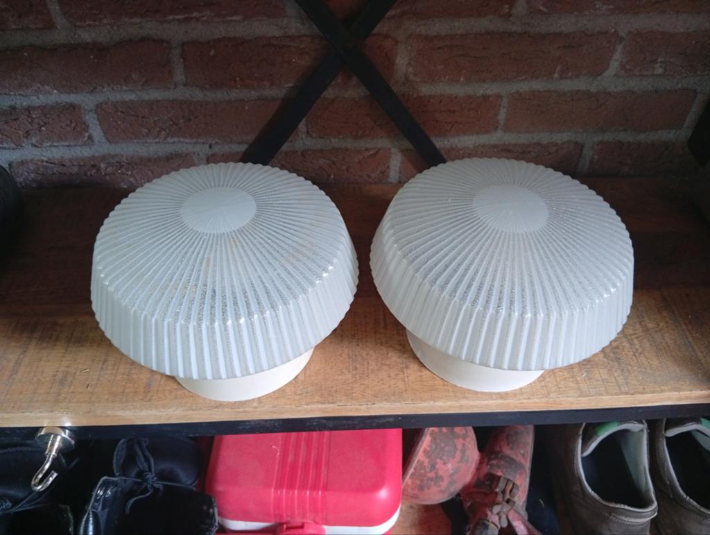 Vintage lampen plafon, Ophalen