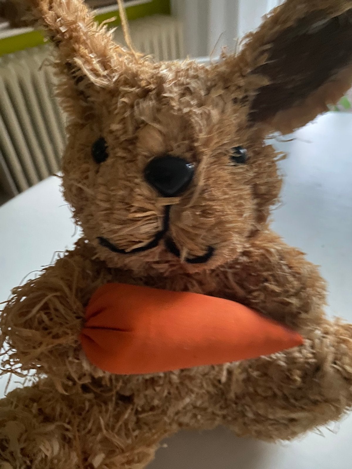 Konijn met wortel 30 cm lang Ophalen…, Ophalen, Zo goed als nieuw, Overige typen, Overige merken