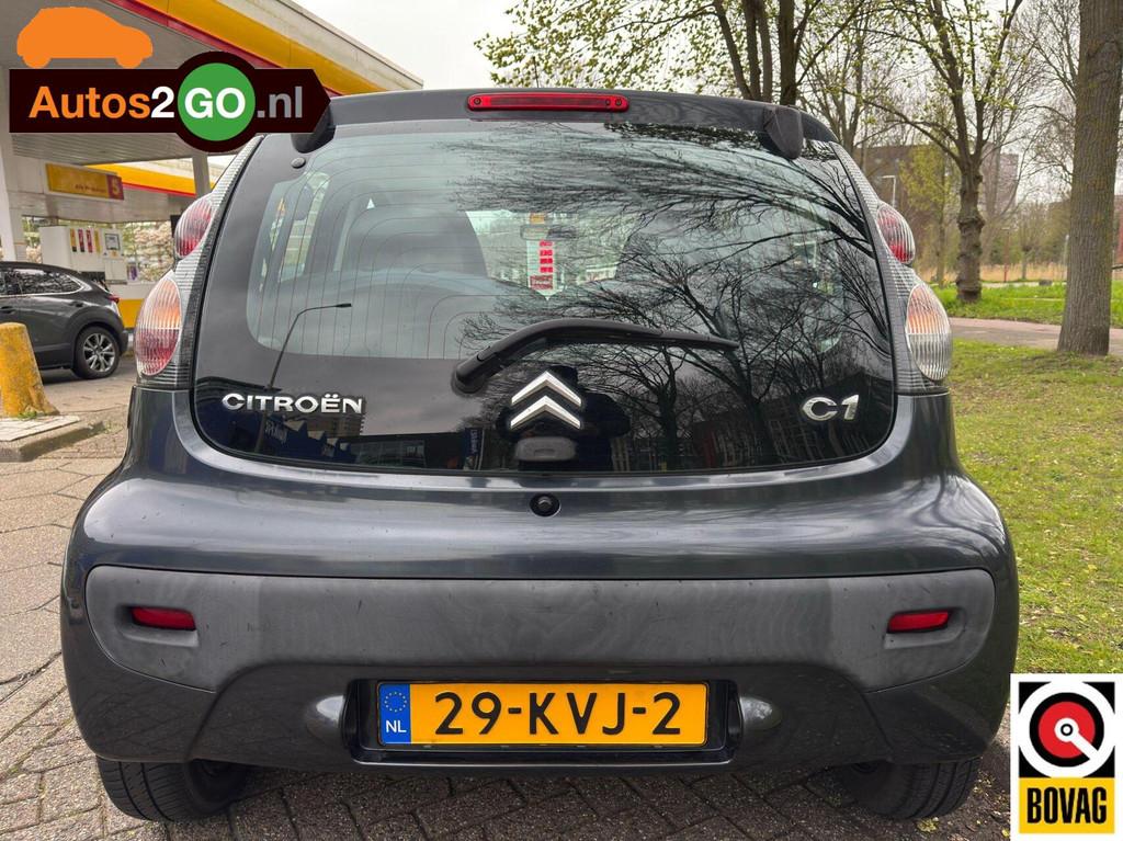 Citroen C1 1.0-12V Ambiance I Automaat I Airco I rijklaar I, Auto's, Gebruikt, Metallic lak, 4 stoelen, C1