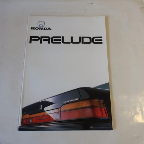 Honda Prelude 1987 folder origineel Nederlands NL tekst, Ophalen of Verzenden, Gelezen, Honda