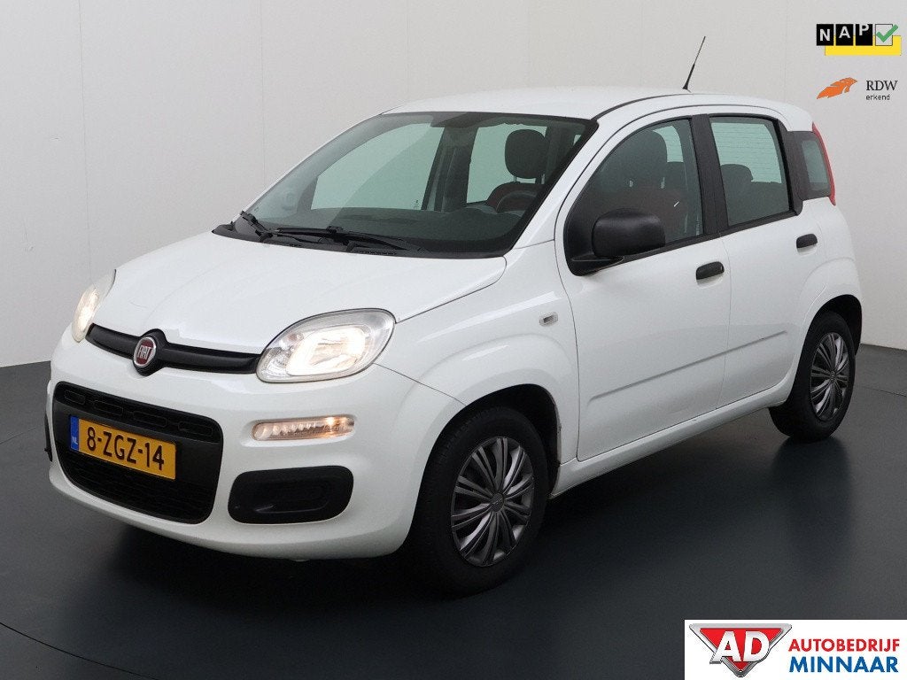 Fiat Panda 0.9 TwinAir Ed. Cool | City steering | Airco |, Auto's, Voorwielaandrijving, Gebruikt, Panda, Wit