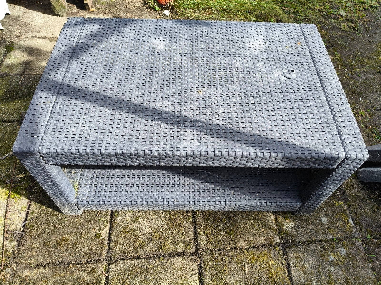 leuk tafeltje te koop voor bij een tuinset!, Tuin en Terras, Ophalen, Gebruikt, Bijzettafel