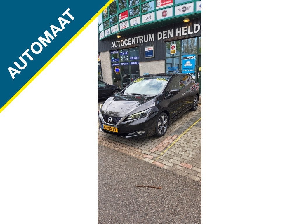 Nissan Leaf N-Connecta 40 kWh (bj 2019, automaat), Auto's, Nissan, 0 cilinders, Gebruikt, 150 pk, 109 min
