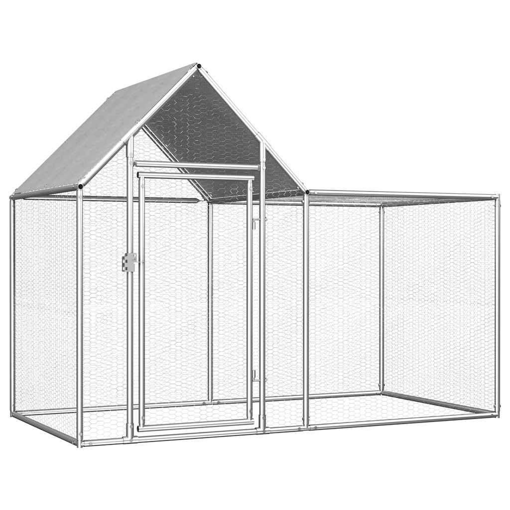 Buitenhok kippenhok kippenren 2x1x1,5 m GRATIS VERZENDING!, Dieren en Toebehoren, Pluimvee | Toebehoren, Kippenhok of Kippenren