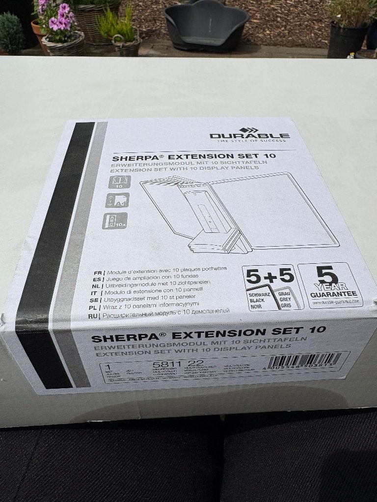 Durable extension set 10 te koop, Ophalen, Nieuw in verpakking, Overige typen