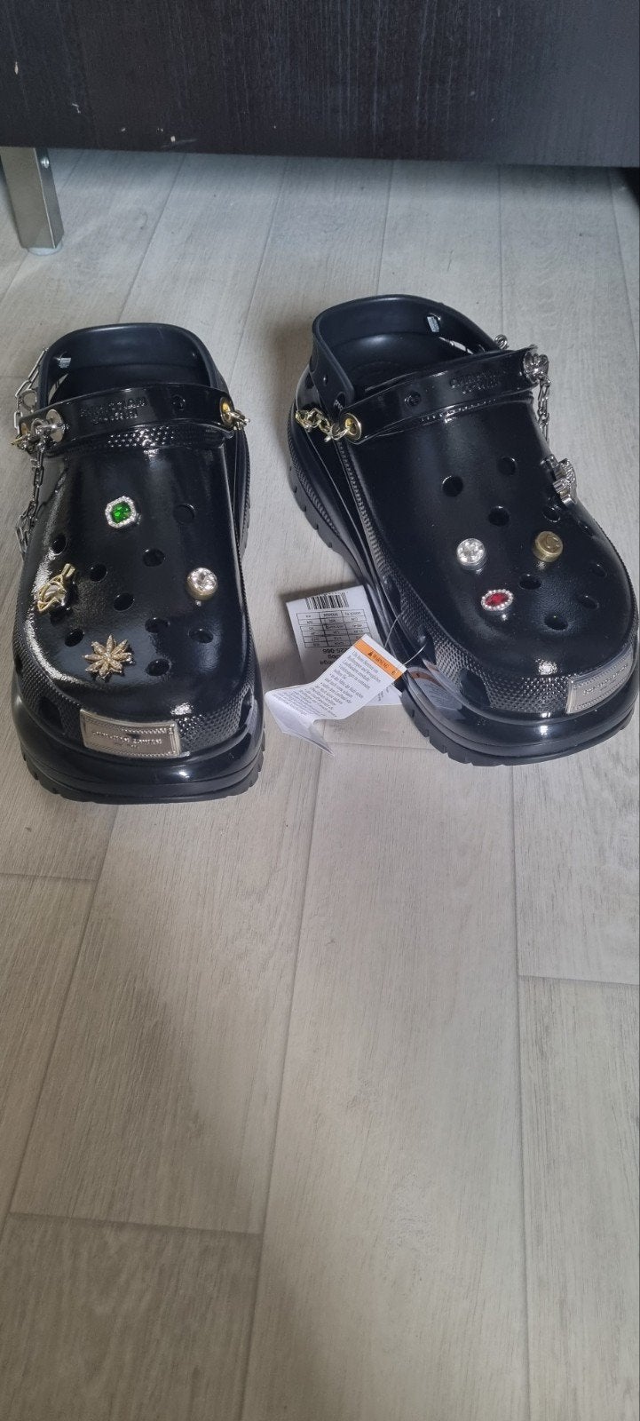 Crocs x Christian Cowan Mega Crush Clog Zwart Maat 46-47, Ophalen of Verzenden