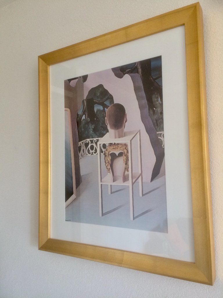 2 lijsten (goud en zilver brush), Ophalen, Zo goed als nieuw, Hout
