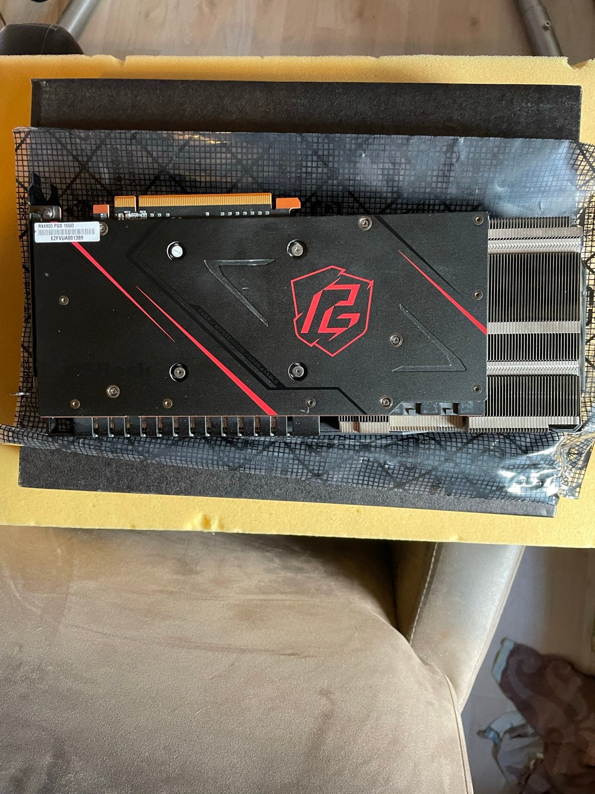 ASRock Radeon RX 6800 Phantom Gaming D 16G OC Videokaart, Computers en Software, Gebruikt, AMD, GDDR6, PCI-Express 4