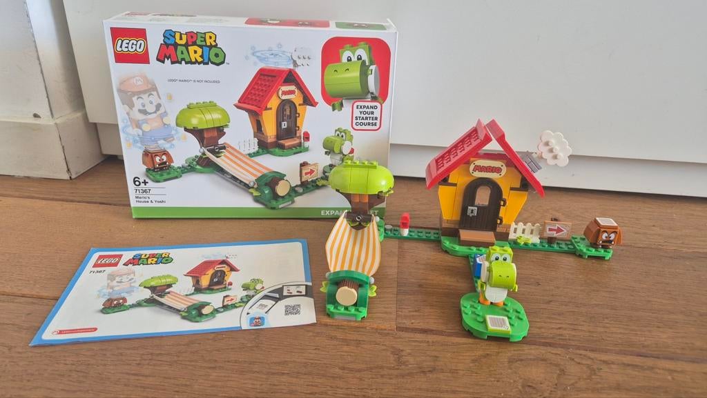 Lego mario 71367 yoshi's house, Ophalen of Verzenden, Zo goed als nieuw, Lego