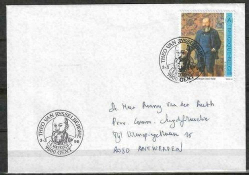 Belgie 1996 - Yvert 2628/OBP 2627 - Emile Mayrisch (ST), Verzenden, Gestempeld, Kunst