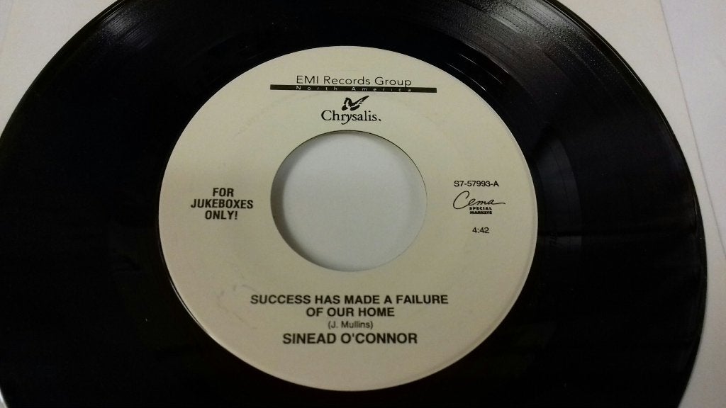 Sinead O'Connor VINYL SINGLE Succes has made a failure PROMO, 7 inch, Limited edition, Ophalen of Verzenden, Pop