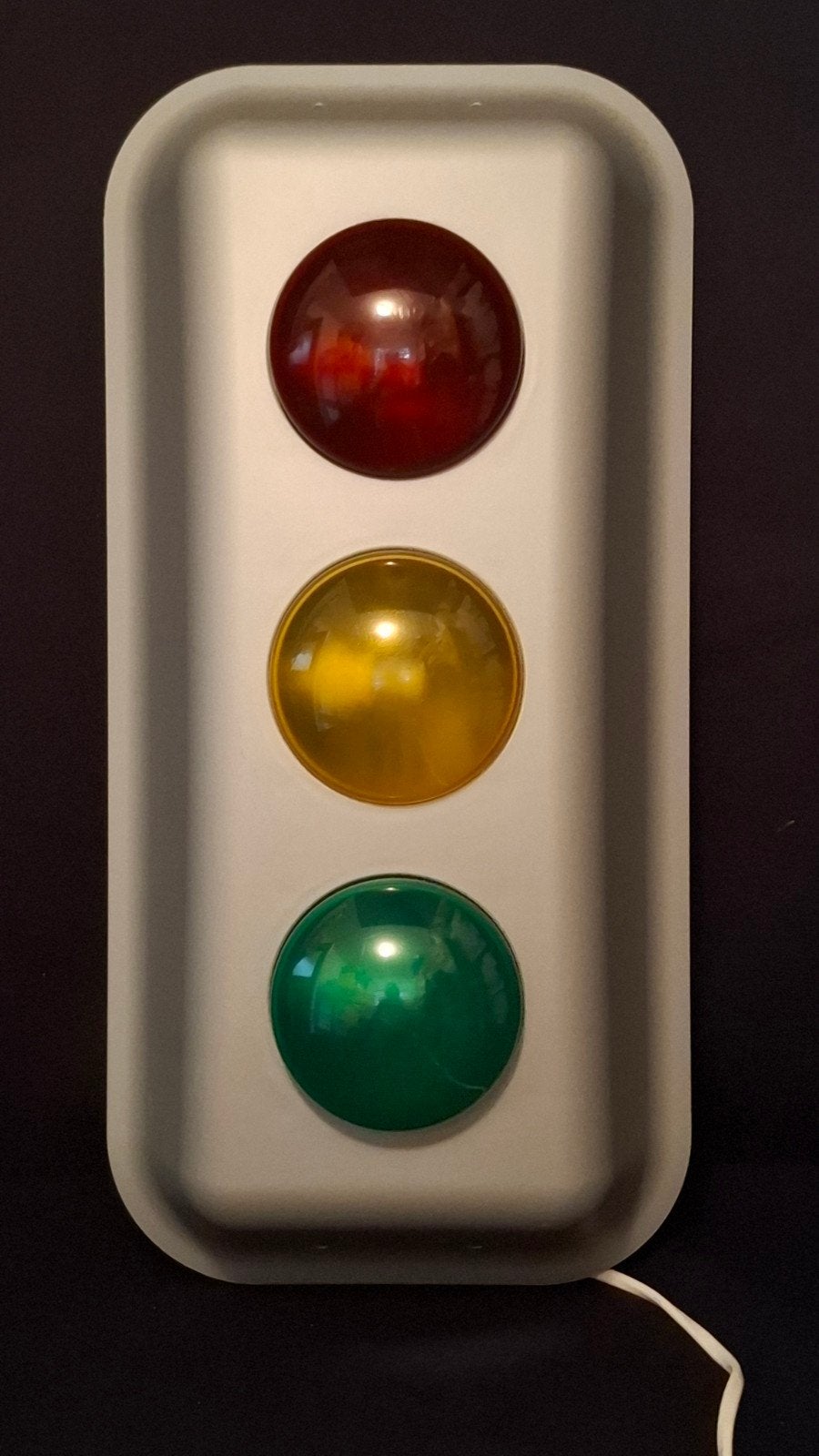 Ikea stoplicht wandlamp type Driva V0010, lees beschrijving, Kunststof, Meerkleurig, E14 (klein), Zo goed als nieuw