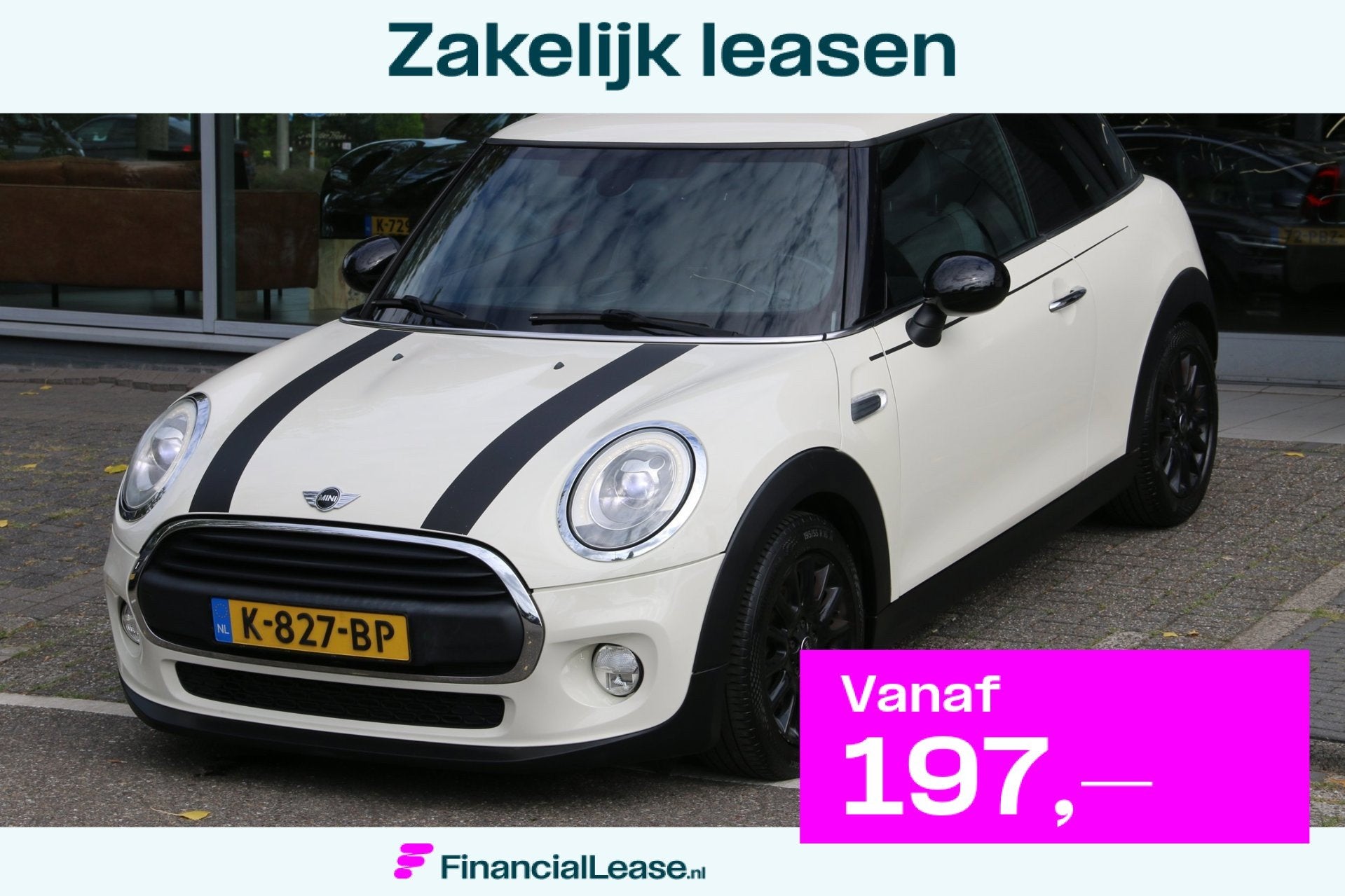 Mini 3-Deurs 1.2 COOPER NIEUW MODEL LED XENON, Voorwielaandrijving, Gebruikt, Euro 6, 4 stoelen