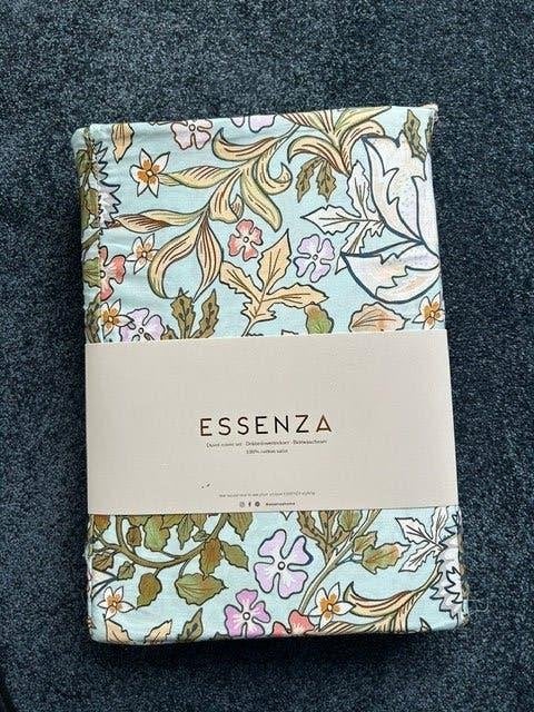 240/220 Essenza Dekbedovertrek 100% Satijn Katoen, Info@essenzahome.nl, Blauw, Essenza, Dekbedovertrek