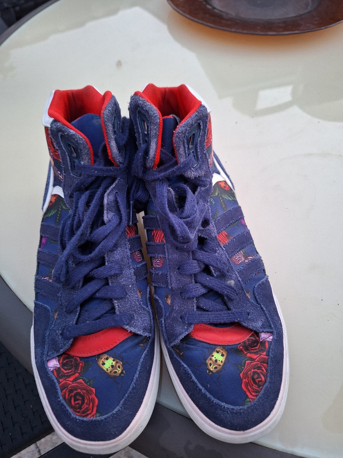 dames gympen adidas 41, Sport en Fitness, Basketbal, Ophalen, Zo goed als nieuw, Schoenen