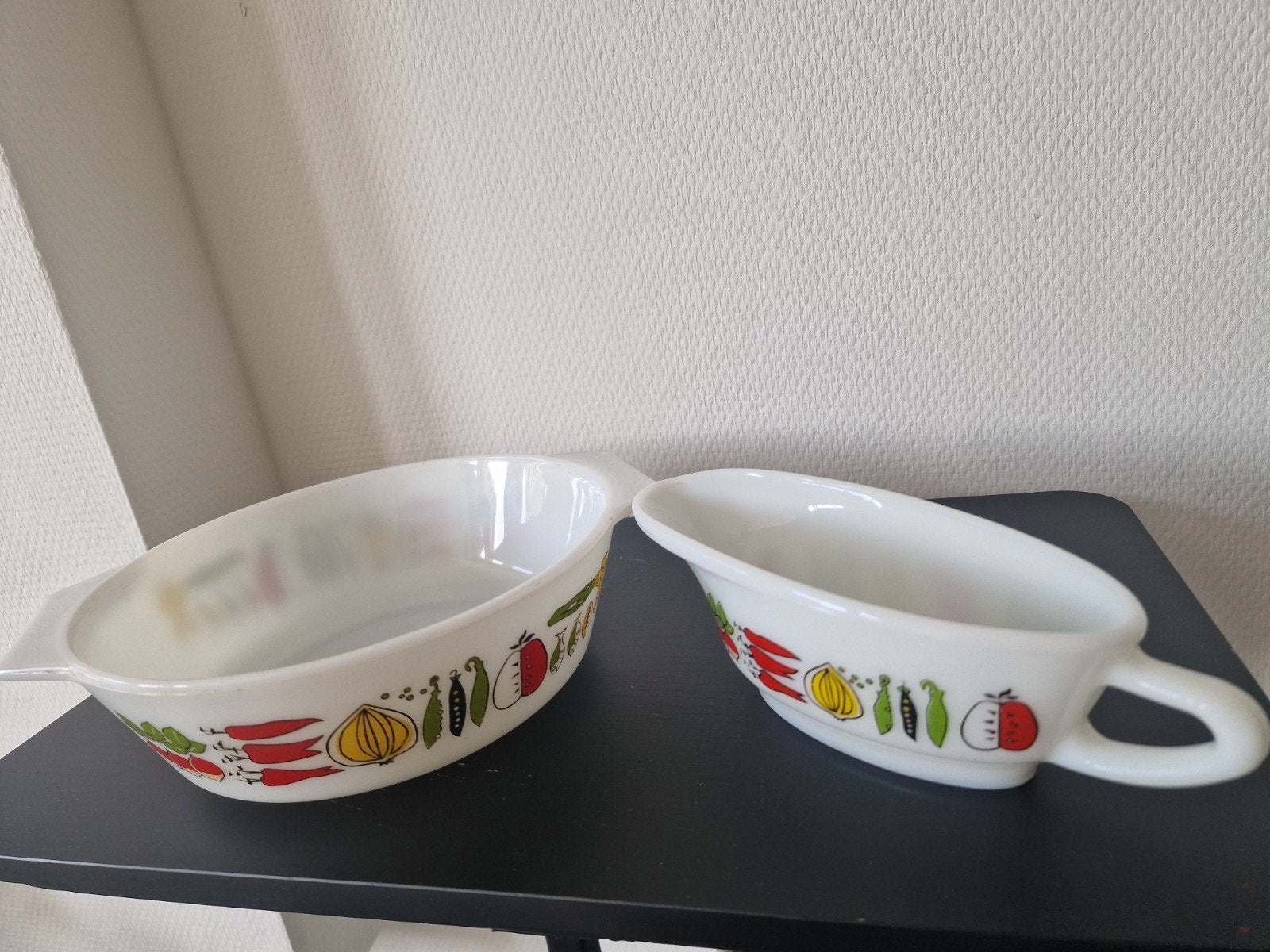Vintage JAJ Pyrex schaal "Harvest / Market Garden", Ophalen of Verzenden