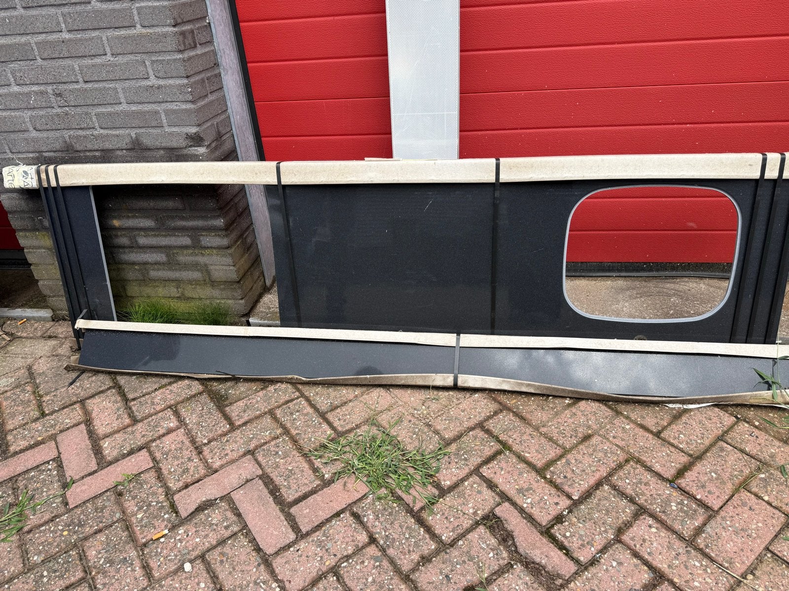 Nieuw Zwart Keukenblad met Uitsparingen, Ophalen, Zwart, Overige typen, Graniet of Steen