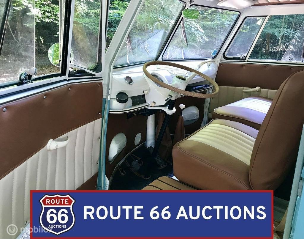 Volkswagen T1 Kombi | 1974 | Route 66 Auctions, Auto's, Overige carrosserieën, Volkswagen, Zwart, Bedrijf