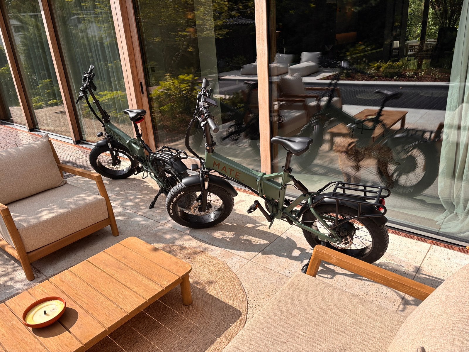 2x Mate Bike X 750W (compleet met hangslot en toebehoren), Ophalen, Zo goed als nieuw, 1 kind, Overige merken