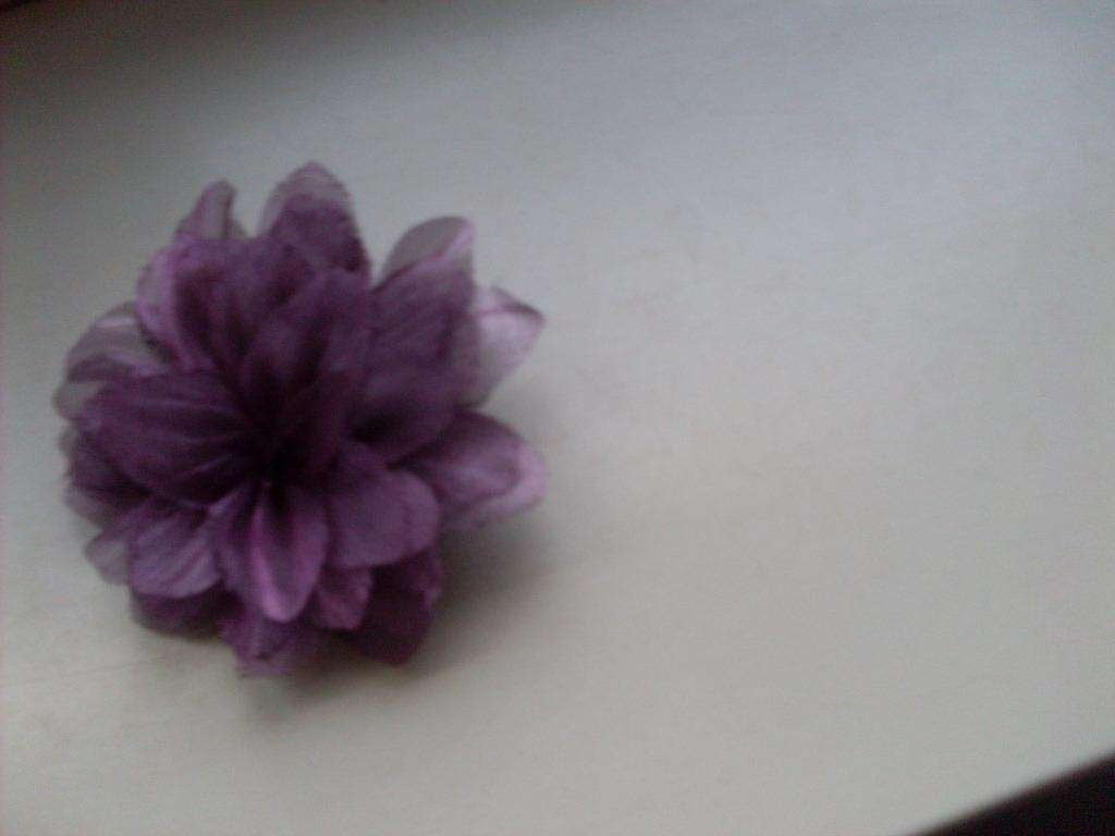 paarse tule corsage haarclip, Ophalen, Zo goed als nieuw, Haarspeld