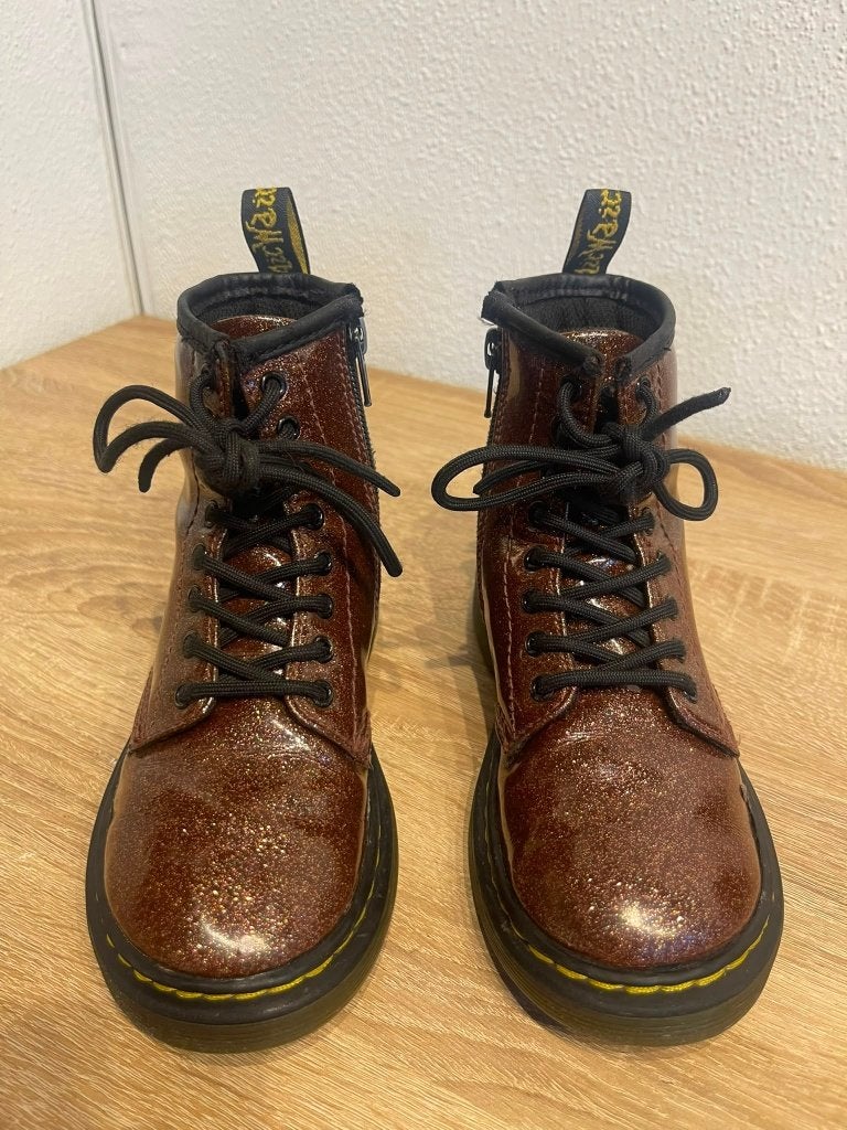 Dr. Martens 1460 Glitter Boots Maat 29 | Super Mooie Staat, Dr. Martens, Jongen of Meisje, Dr martens, Ophalen of Verzenden