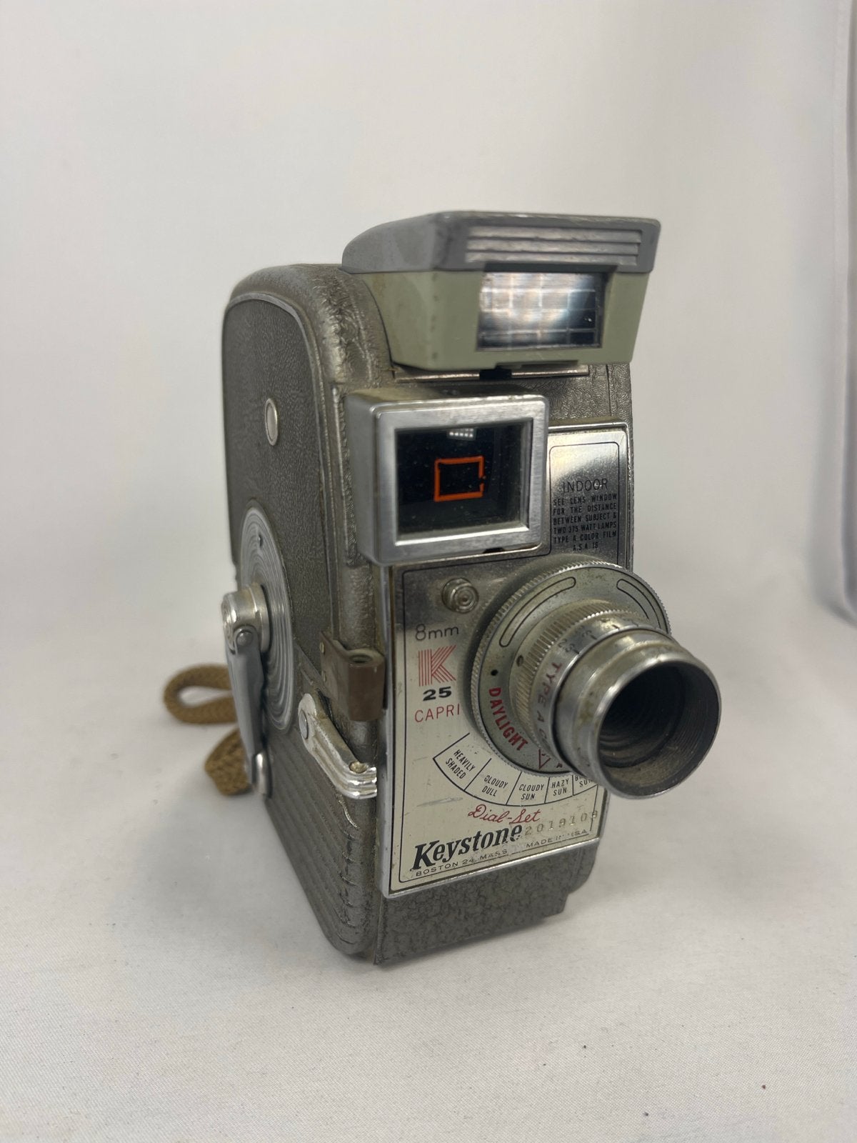 Vintage Keystone 8mm filmcamera - Capri K-25, Ophalen of Verzenden, 8mm, Camera