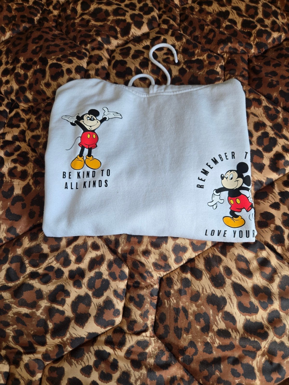Nieuw witte Disney Mickey Mouse  sweater, Ophalen, Disney, Wit, Nieuw