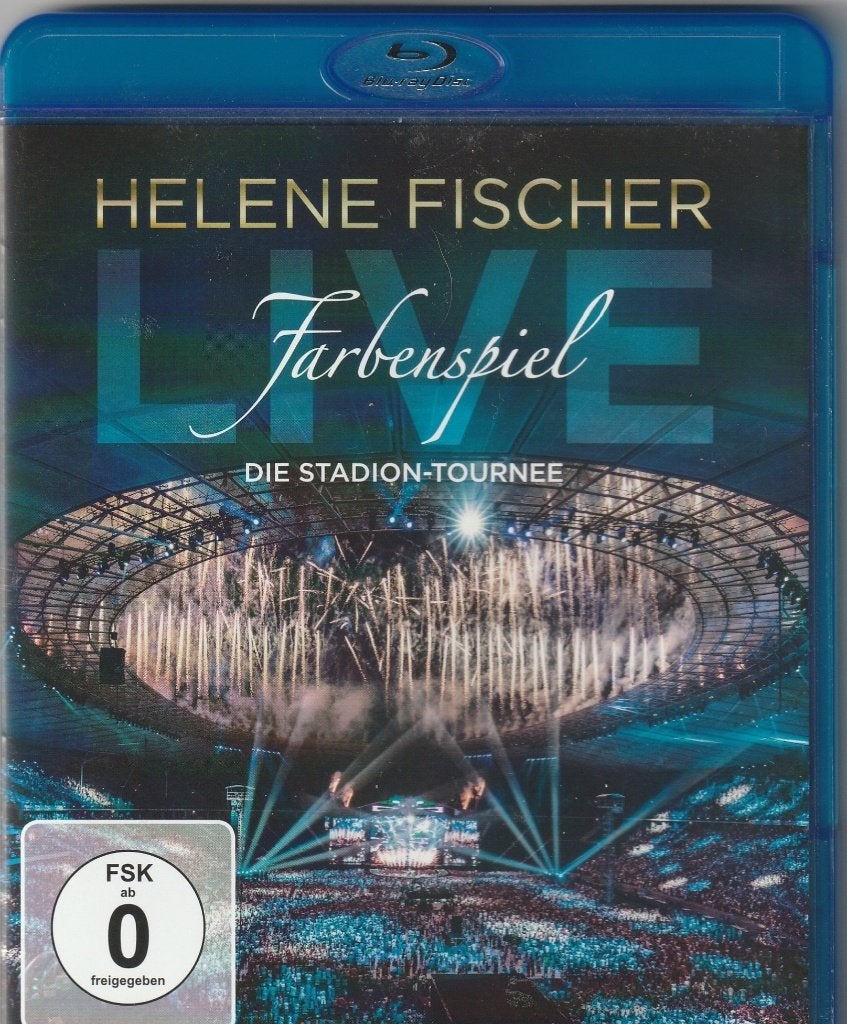 Helene Fischer - Blu Ray - Farbenspiel Die Stadion- Tournee, Muziek en Concerten, Ophalen of Verzenden, Zo goed als nieuw, Duits