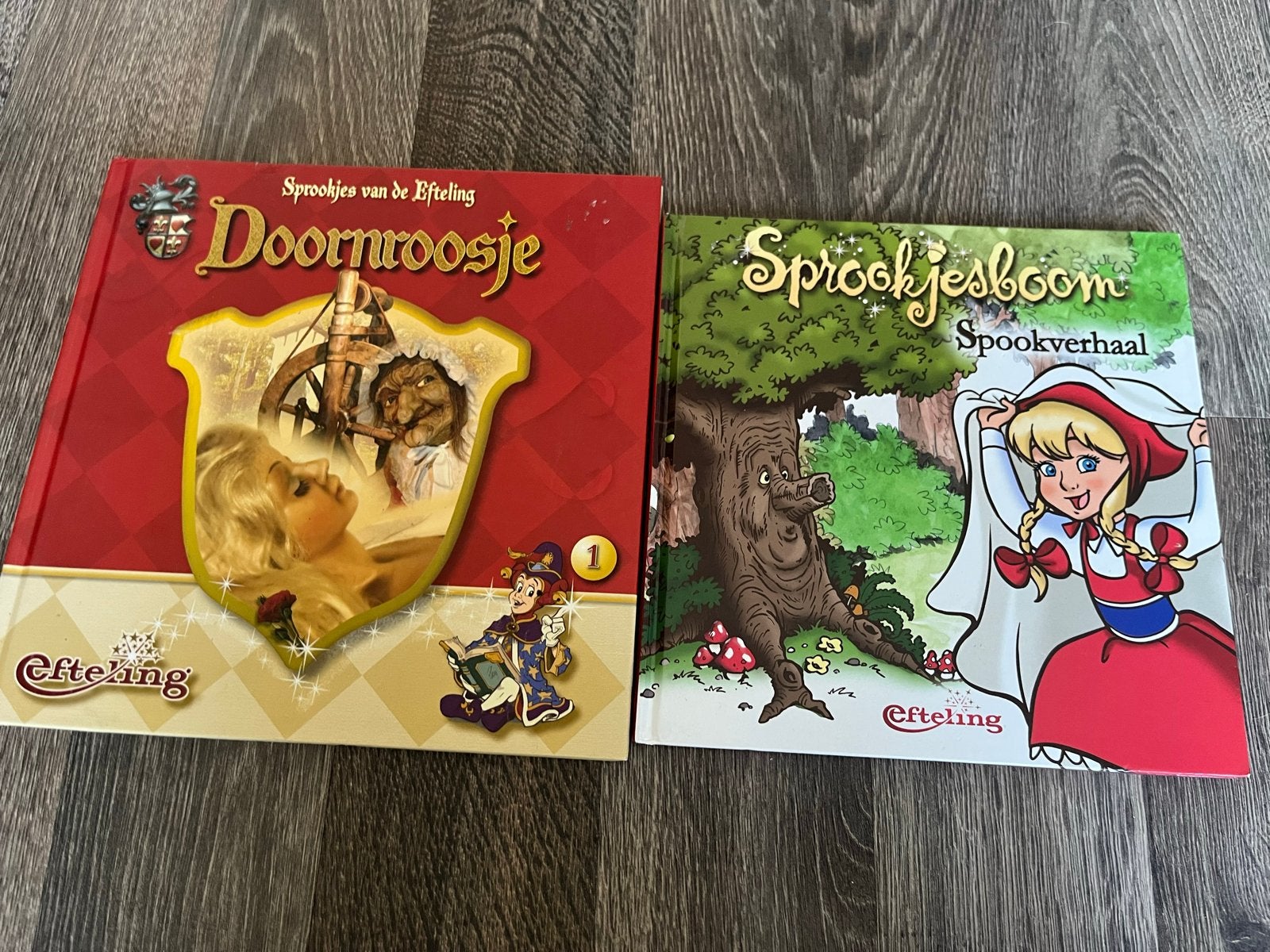 Efteling Sprookjesboeken: Doornroosje & Spookverhaal, Boeken, Ophalen of Verzenden, Gelezen