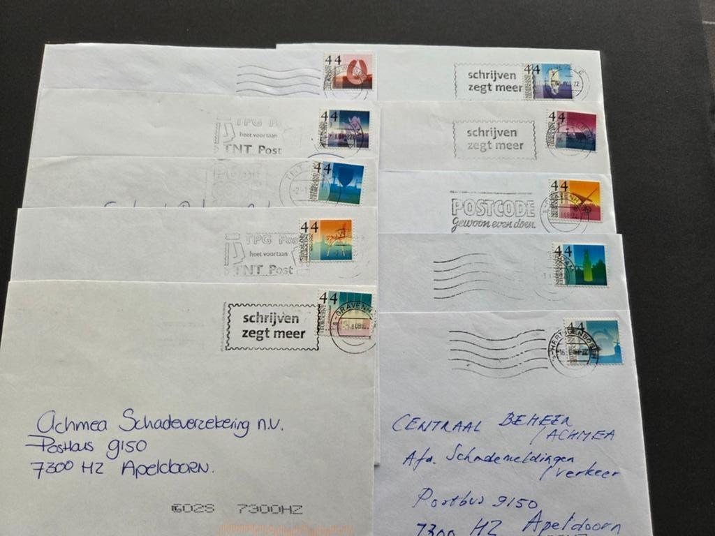 2006 unieke serie envelop met zegels 2470-2479, Ophalen of Verzenden, Envelop