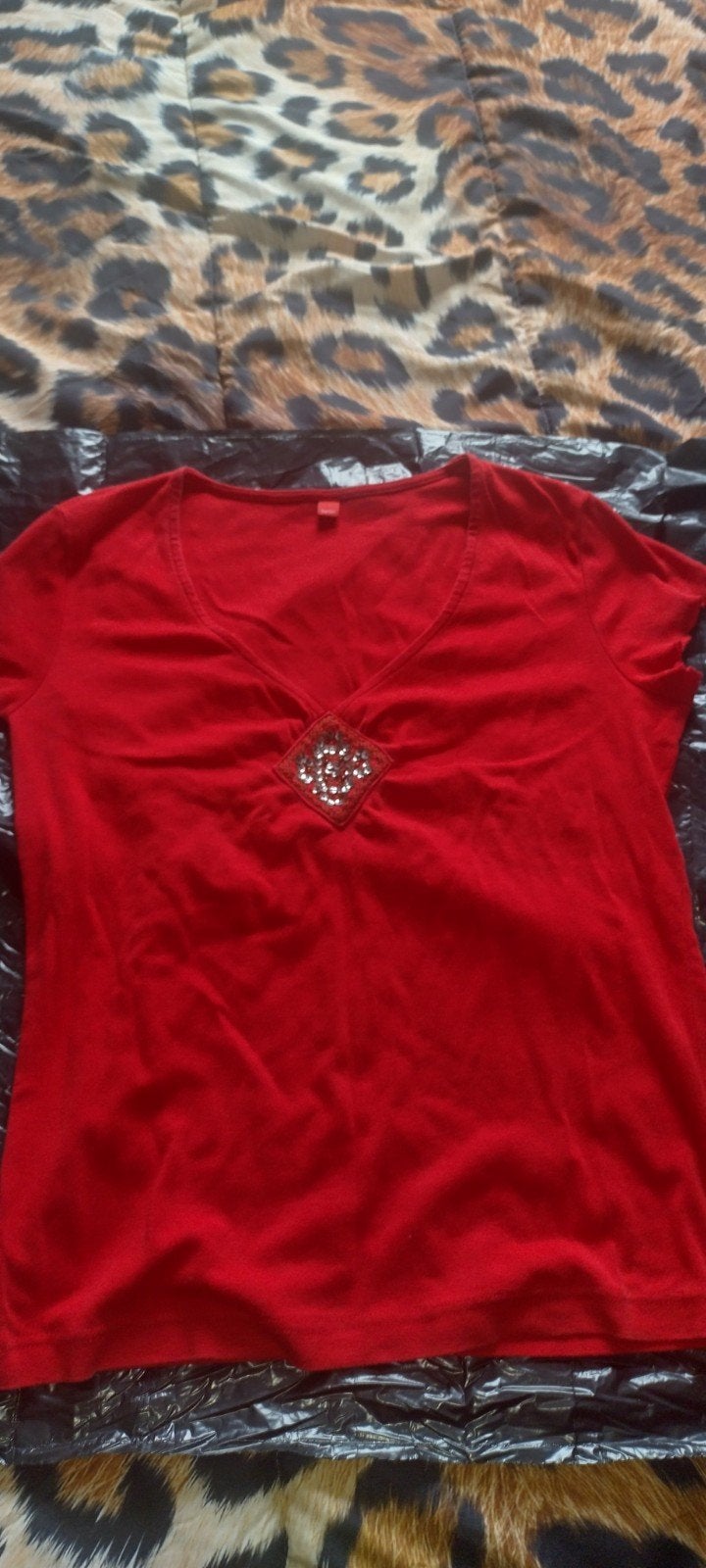 Esprit T-shirt, Ophalen of Verzenden, Zo goed als nieuw, Maat 46/48 (XL) of groter, Korte mouw