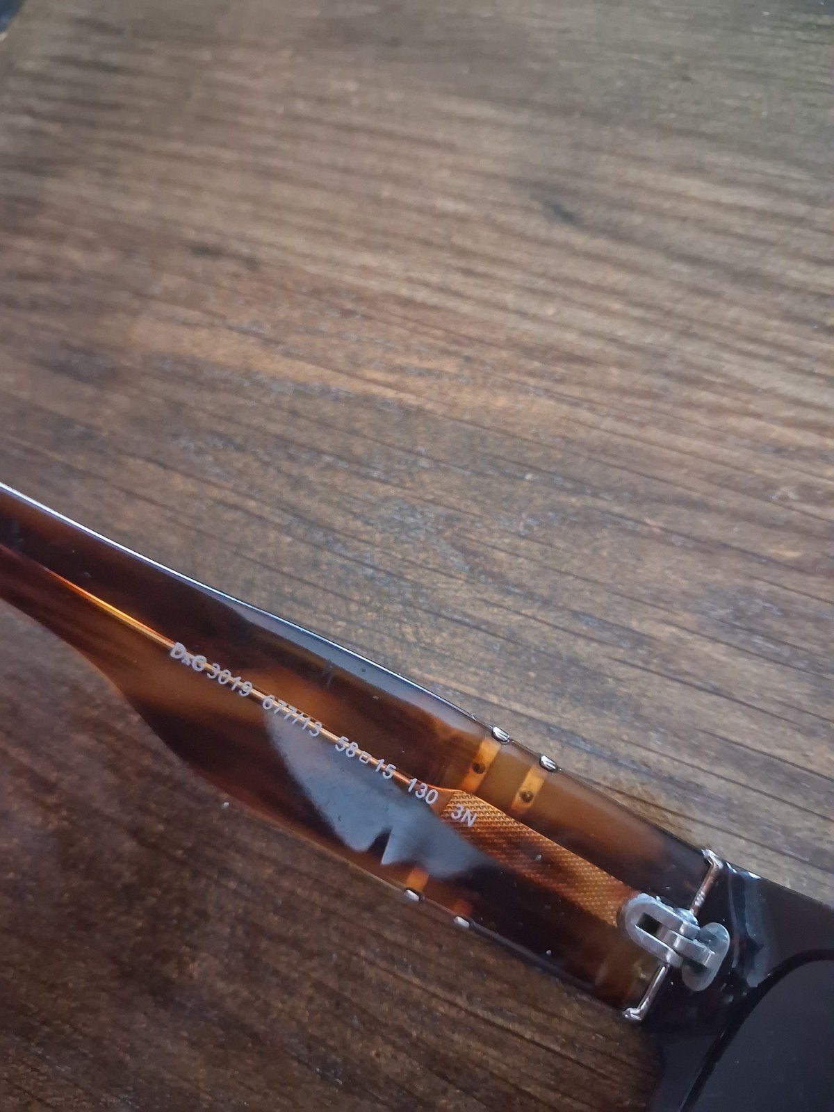 D&G Dolce & Gabbana Zonnebril - Bruin Tortoise, Gebruikt, Zonnebril, Bruin, Ophalen of Verzenden