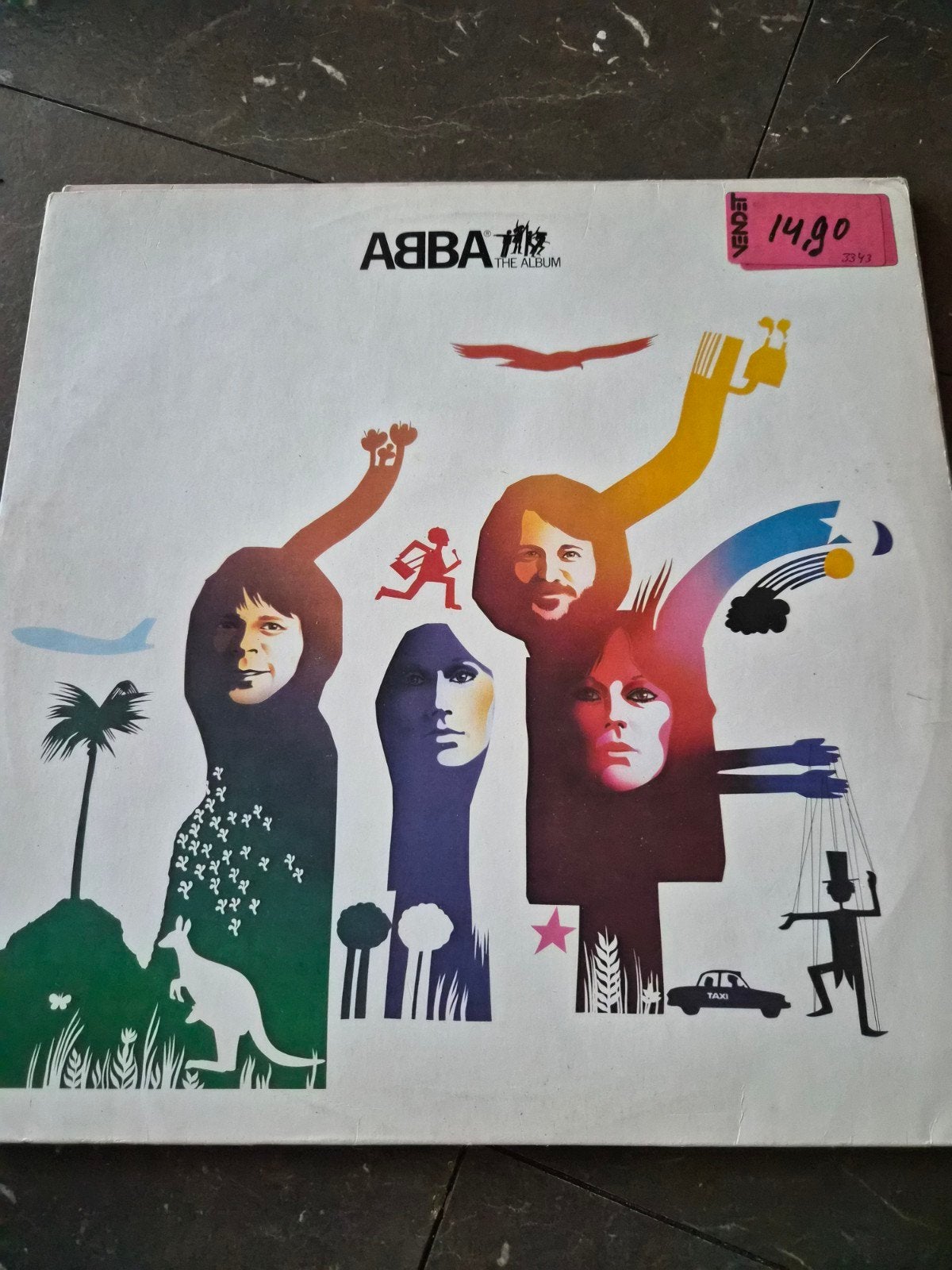 Vinyl lp Abba, Ophalen of Verzenden, Gebruikt, 12 inch