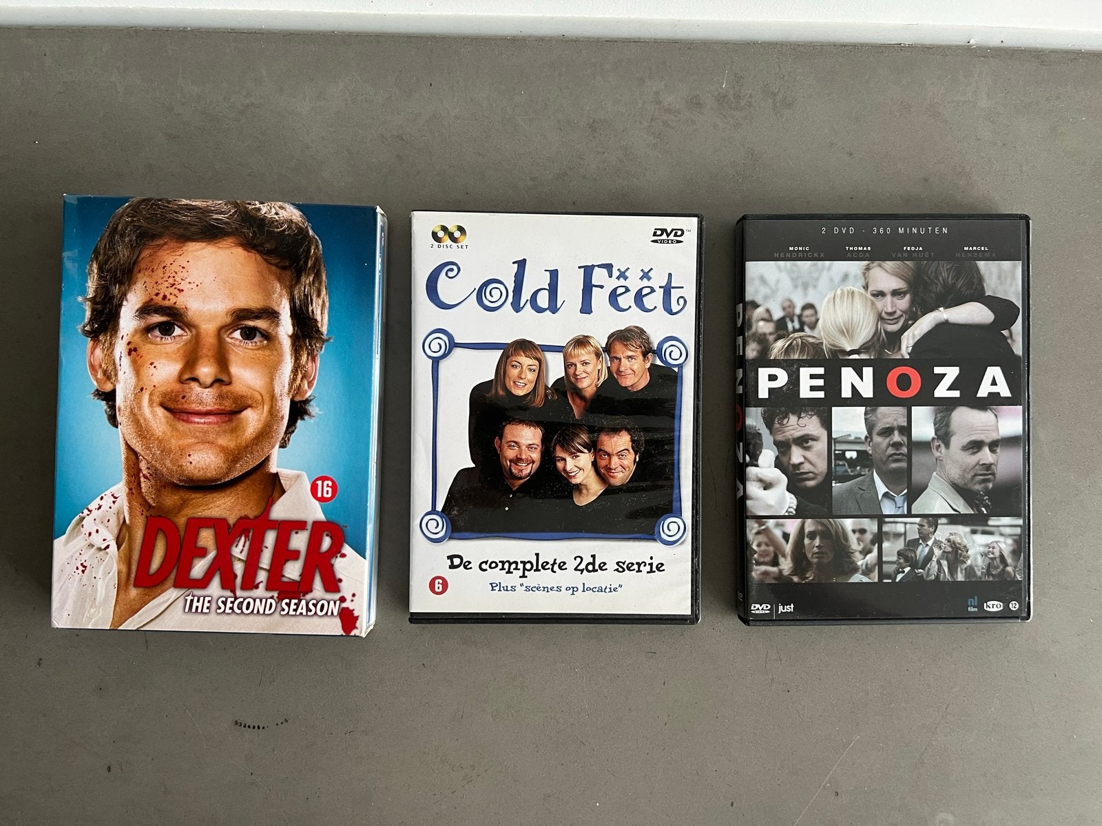 DVD Boxsets: Dexter S2, Cold Feet S2, Penoza, Gebruikt, Vanaf 16 jaar, Drama, Ophalen of Verzenden