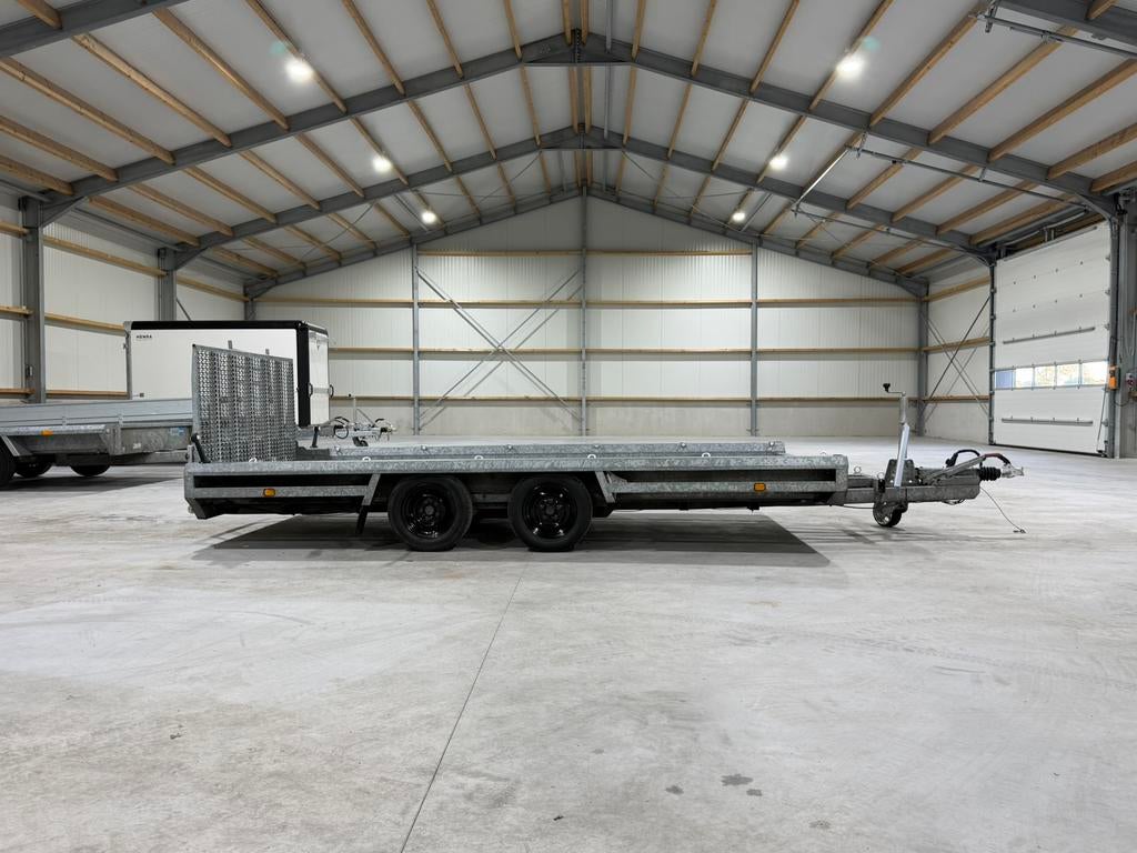 Hulco terrax 2 machinetransporter, Auto diversen, Aanhangers en Bagagewagens, Ophalen of Verzenden