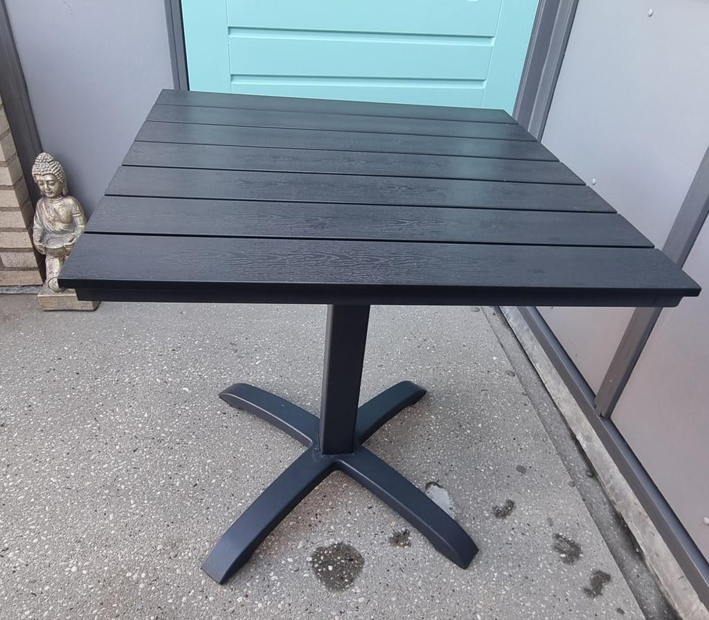 Jutlandia tuintafel 70x70x73 cm - Zo goed als nieuw, Tuin en Terras, Tuintafels, Ophalen, Zo goed als nieuw, Vierkant, Overige materialen