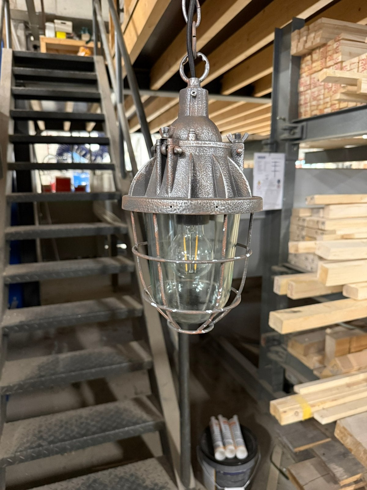 Industriële hanglampen (6stuks), Ophalen of Verzenden, Zo goed als nieuw