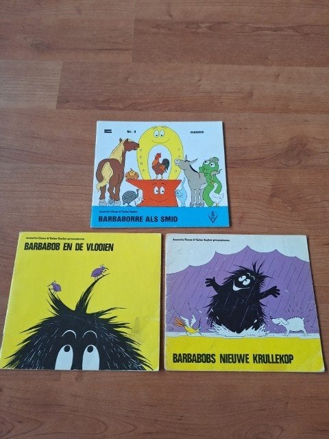 3 x barbapapa boekjes jaren 70, Gelezen, Jongen of Meisje, Ophalen of Verzenden, 5 of 6 jaar