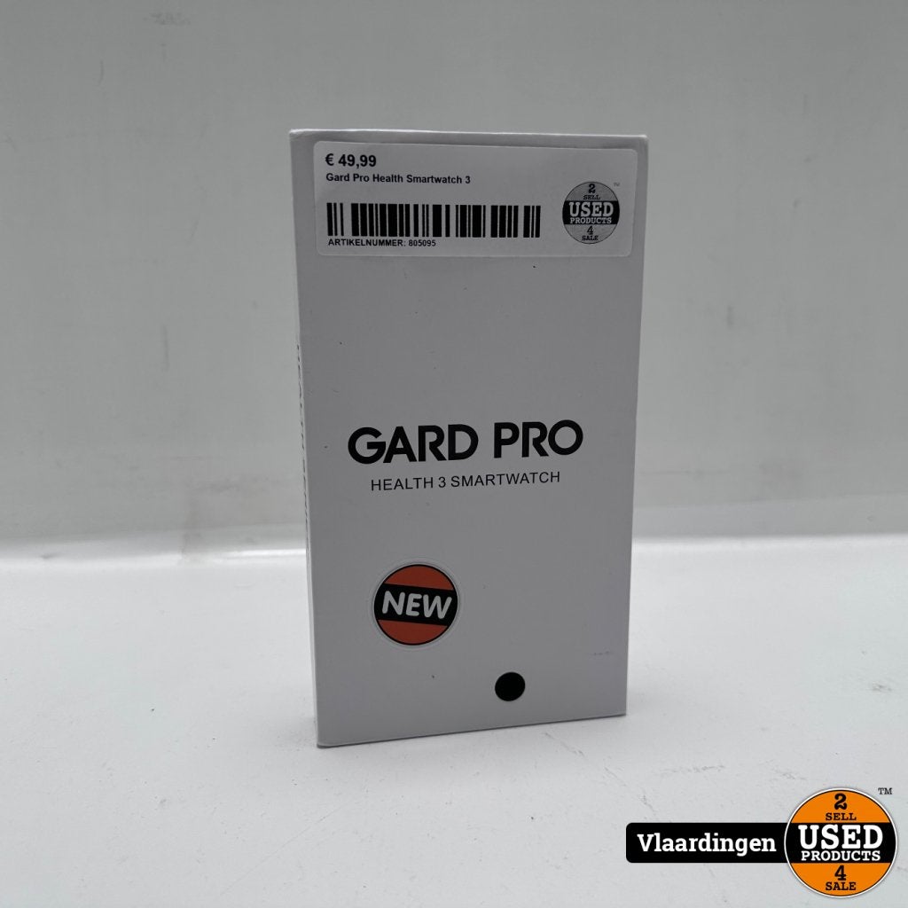 Gard Pro Health Smartwatch 3, Flex Ltd., Gebruikt, https://flex.com/contact-us, Nobelstraat 10, 5807 GA Oostrum LB, Limburg, Nederland
