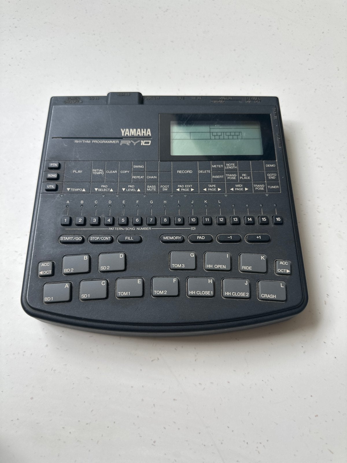 Yamaha RY10 Rhythm Programmer Drummachine, Muziek en Instrumenten, Drumcomputers, Ophalen of Verzenden, Gebruikt, Yamaha